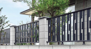 ခေတ်သစ် Villa Fence Fence Fence Fence Fence Typhoon Proventrant