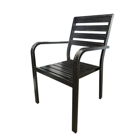 Meja dan kursi outdoor paduan aluminium karat