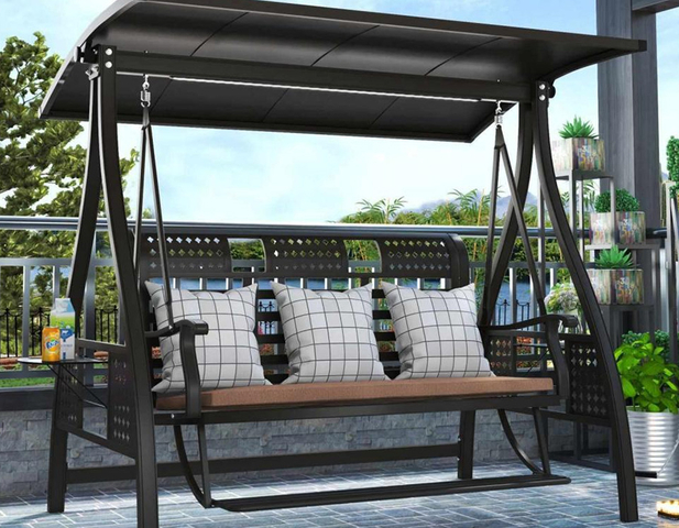 Aluminum alloy swing chair